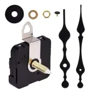 Long Shaft Clock Movement,31MM Long High Torque Hook Quartz Clock Movement wi...