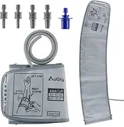 9-21 Inches XXL Blood Pressure Cuff Arm - Adult Larger Blood Pressure Cuff (22-52cm) with 5 Connectors, Replacement Cuff Compatible with Omron and Other Brands Cuff(BP Cuff Included Only)