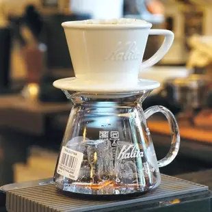 日本kalita咖啡濾杯手沖咖啡壺套裝咖啡器具玻璃分享壺滴漏過濾杯