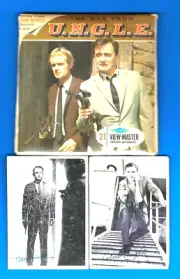 The Man From U.N.C.L.E. SEALED B484 View-Master 3 Reels Packet + VINTAGE CARDS