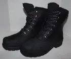 Wolverine Winter Boots Womens 11 Frost Tall Black Leather Waterproof Rubber Sole