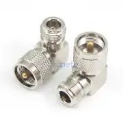 PL259 UHF male to N female jack Right Angle 90 Degree Adapter 50ohm RF Connector
