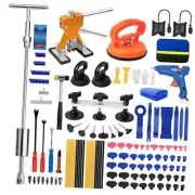 129pcs Dent Puller Kit, Paintless Dent Repair Kit for Dent Removal, Paintless