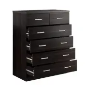 NEW Artiss Tallboy 6 Drawers Storage Walnut