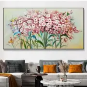 Mintura Large Handmade Flower Oil Painting On Canvas Home Decor Wall Art Picture
