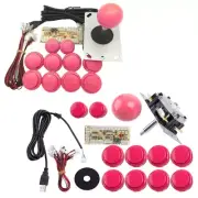 LED Arcade DIY USB PC Game DIY Raspberry Controller DIY Including Arcade