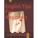 ENGLISH TIPS FOR BEGINNERS