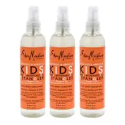 Shea Moisture Coconut and Hibiscus Kids Extra-Moisturizing Detangler by Shea Moisture for Kids - 8 oz Detangler - Pack of 3