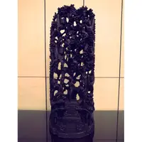 在飛比找蝦皮購物優惠-[全國紅木傢具]印尼黑檀木 木雕藝術品 73cm高x30cm