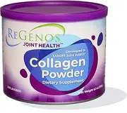 Regenos Joint Health, 30 Day Supply, Collagen Peptides Powder Supplement, Hydrolyzed Collagen, Unflavored Collagen, Protein, Gluten Free, Kosher (1-Pack)