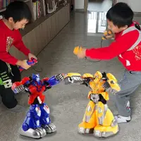 在飛比找蝦皮商城精選優惠-🌈體感遙控對戰機器人雙人對打格鬥親子互動兒童男女孩玩具