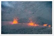 Hawaii Lava Fissure Eruption Kilauea Volcano 2018 Silver Halide Photo