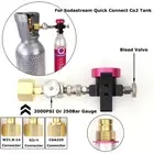 Refill Station Adaptor For SodaStream Terra DUO Quick Connect Co2 Cylinder Tank