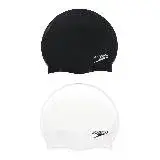 在飛比找遠傳friDay購物優惠-SPEEDO 成人矽膠泳帽(游泳 戲水 海邊【9930205