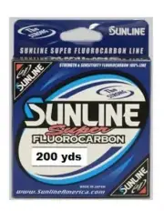 Sunline Super Fluorocarbon 16 lb 200 yards clear