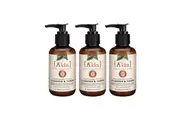 3 x A'kin Nourishing Cream Cleanser & Toner 140mL - Dry & Sensitive Skin
