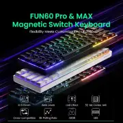 Machanical Keyboard Magnetic Switch 60% Wireless Gaming Keyboard Rapid Trigger