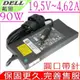 DELL 4.62A 充電器 適用戴爾 19.5V，90W，M20，M60，M70，M140，M170，M1330，M1530，M2300，M4300，M5110，M1710，5U092，C2894，CM889，DA90PE1-00，HA90PE1-00，NADP-90KB，NADP-90KB A，NN236，PA-10，PA-12，PA-1900-02D，PA-3E，PA3-E，PA3E，pa-d12，Y807G，Y808G，WK890，DA90PM130，PP27L，PP28L，PP29L