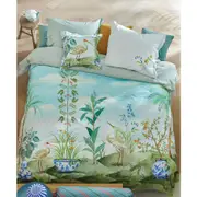 Jolie White Cotton Quilt Cover Set