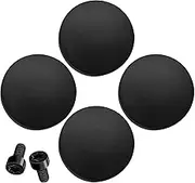 Doorbell Button Replacement, Door Bell Buttons Replacement Video Doorbell Repair Kit with Screws, Portable Ring Accessories, Door Cover Substitute for Repair Split Cracked Covers