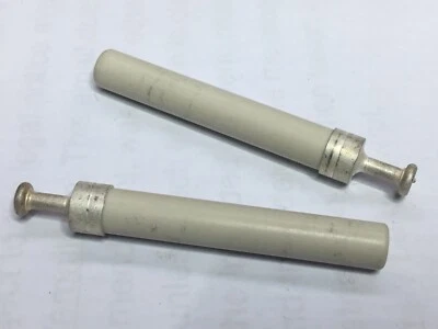 2x ceramic standoff heat resistant spacer 50mm long, good for RF applications