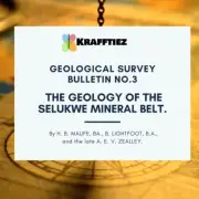Rhodesia GEOLOGICAL SURVEY BULLETIN No. 3 Shurugwi/Selukwe