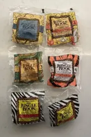 1990 McDonald’s Jungle Book Complete Set Of 4 + Both 1 & Over Toys