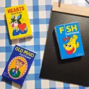 Classic Kids Card Games- Includes Old Maid, Go Fish & Hearts, for ages 3+