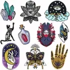 Devil's Eye Patch Embroidery Iron on Sew on patch Badge For Clothes Bag