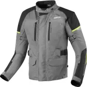 Aveno 3in1 Waterproof Motorcycle Textile Jacket Silver