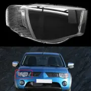 Right Side Headlight Headlamp Lens Cover For Mitsubishi L200 Triton ML MN 05-14