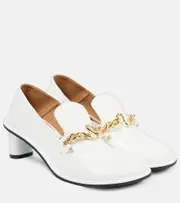 [Stella McCartney] Stella McCartney Ryder 50 loafer pumps AU 6 white
