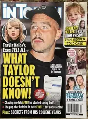 Taylor Swift Travis Kelce In Touch Magazine March 25 Th 2024