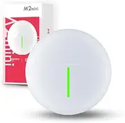 [MoreJoy] M2 Mini Wireless Half in Ear Earbud Bluetooth 5.3 Headphones ENC HD Mic Earphones Hi-Fi Stereo Sound Earbud 35H Playtime IP7 Waterproof Ear Buds (White)