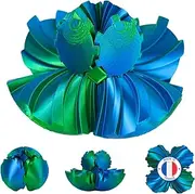Gear Ball Fidget Toy - Rotating Ball Portable Anti-Stress 3D Printed Gift Idea for Kids and Adults - Birthday, Christmas, Pocket Size, Party, Anxiety, Office, Small, Lightweight