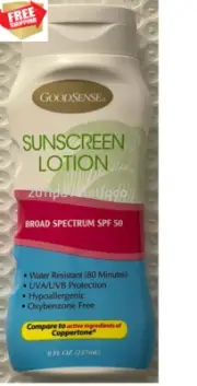 Sunscreen Lotion Broad Spectrum SPF 50 Water Resistant 80 minutes UVA/UVB SHIELD