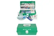 79pc Emergency Medical First Aid Kit Injury Treatment Locking Portable Case