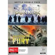 Battle Double Pack Operation Dunkirk / Ardennes Fury DVD NEW Region 4 Australia