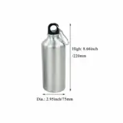 10 pcs 600ml Blank Coated Aluminium Water Bottle Heat Press Transfer Art Print