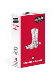 Four Seasons Studded & Ribbed Condoms (12 pack)