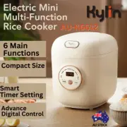 Kylin Electric Mini Multi-Function Rice Cooker 2 cups AU-K6612 Beige