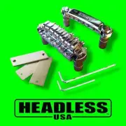 Full Contact Hardware FCH Chrome Tune-O-Matic Bridge
