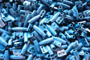 Lego 20 Dark blue engines jet airplanes Inv 334