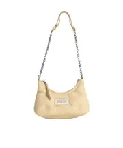 Maison Margiela Glam Slam Zipped Micro Shoulder Bag One size Ivory