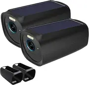 [Qoosea] for EufyCam 3 Case Waterproof & Dustproof Silicone Protective Camera Skin for Eufy Security S330 EufyCam 3 (2-Pack)