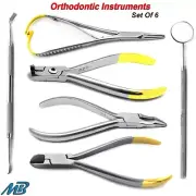 Orthodontic Ligature Pliers Hard Wire Cutter Distal End Tooth Braces Instruments