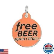 Bad Tags Pet ID Tag - Cute and Funny Dog Tags - QR Code Engraved on Backside