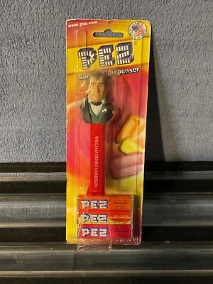 Pez Singles- President William Henry Harrison, Mint on Card