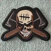 TOMAHAWK FIGHTER American Hook & Loop Morale Patch