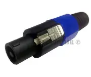 4 Pole Conductor Speaker Cable Male Connector End for SPEAKON Audio Loudspeaker